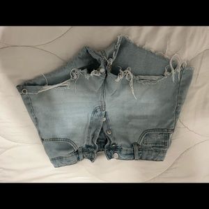 Blue Jean shorts